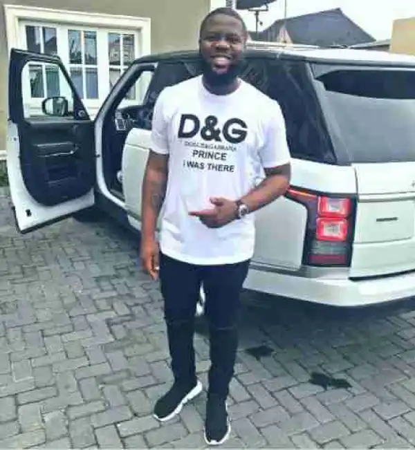 Nigerian Lady Names Her Dog After Hushpuppi (Photo)